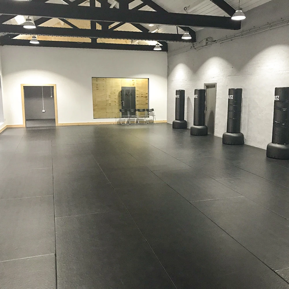 Gym Floor Mat Rubber Floor Mat Soundproof Floor Indoor Dumbbell Cushioning Exercise Home Floor Anti-skid