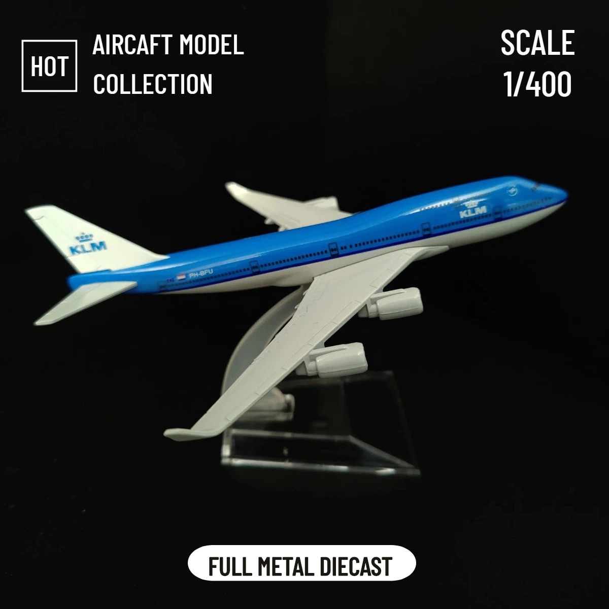 Scale 1:400 Metal Airplane Replica 15cm KLM Dutch France UK Europe Airline Aircraft Diecast Model Aviation Collectible Miniature