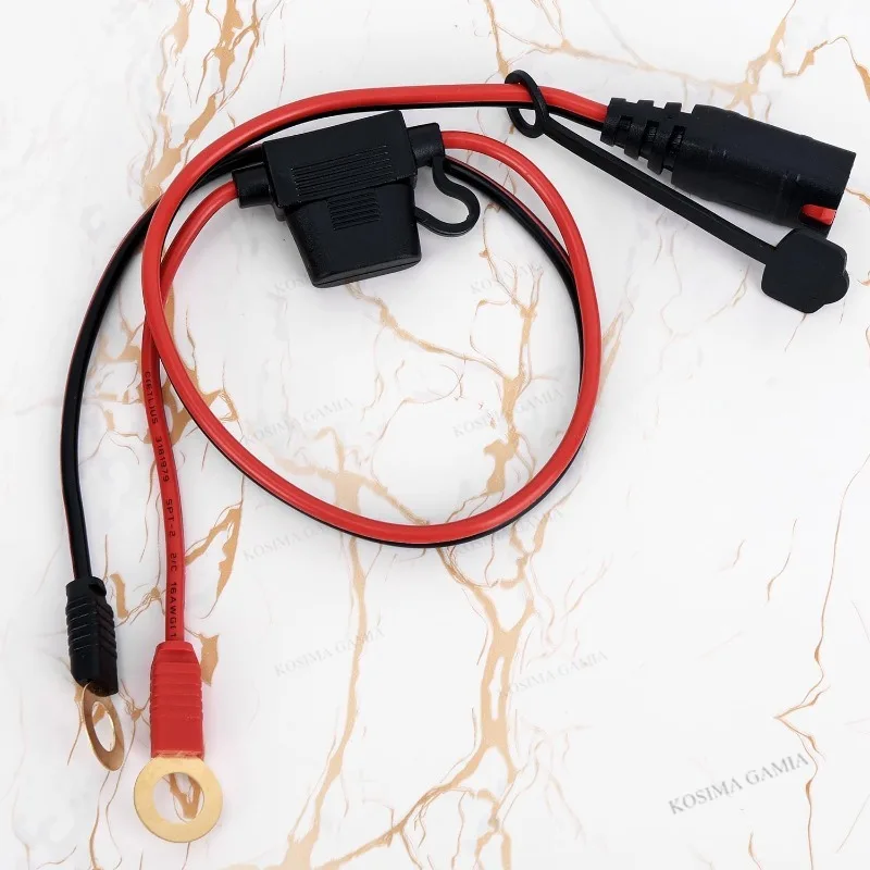 

1/2 шт. M6/M10 Премиум-кабель для быстрой зарядки из силикона, прочный, с высокой проводимостью, водонепроницаемый, для разъема NOCO GC008X