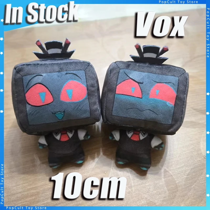 In Stock Vox Pendant Mini Printed Hotel Vox Stuffed Toys Fans Action Anime Plush Doll Peripherals Birthday Christmas Gifts Toys