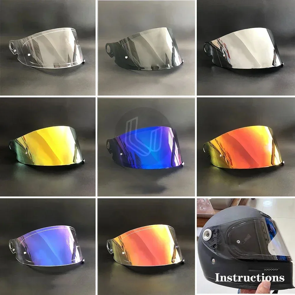 

Мотоциклетный шлем, анти-УФ-защита для ПК, козырек для шлема Shoei Glamster, линза для козырька