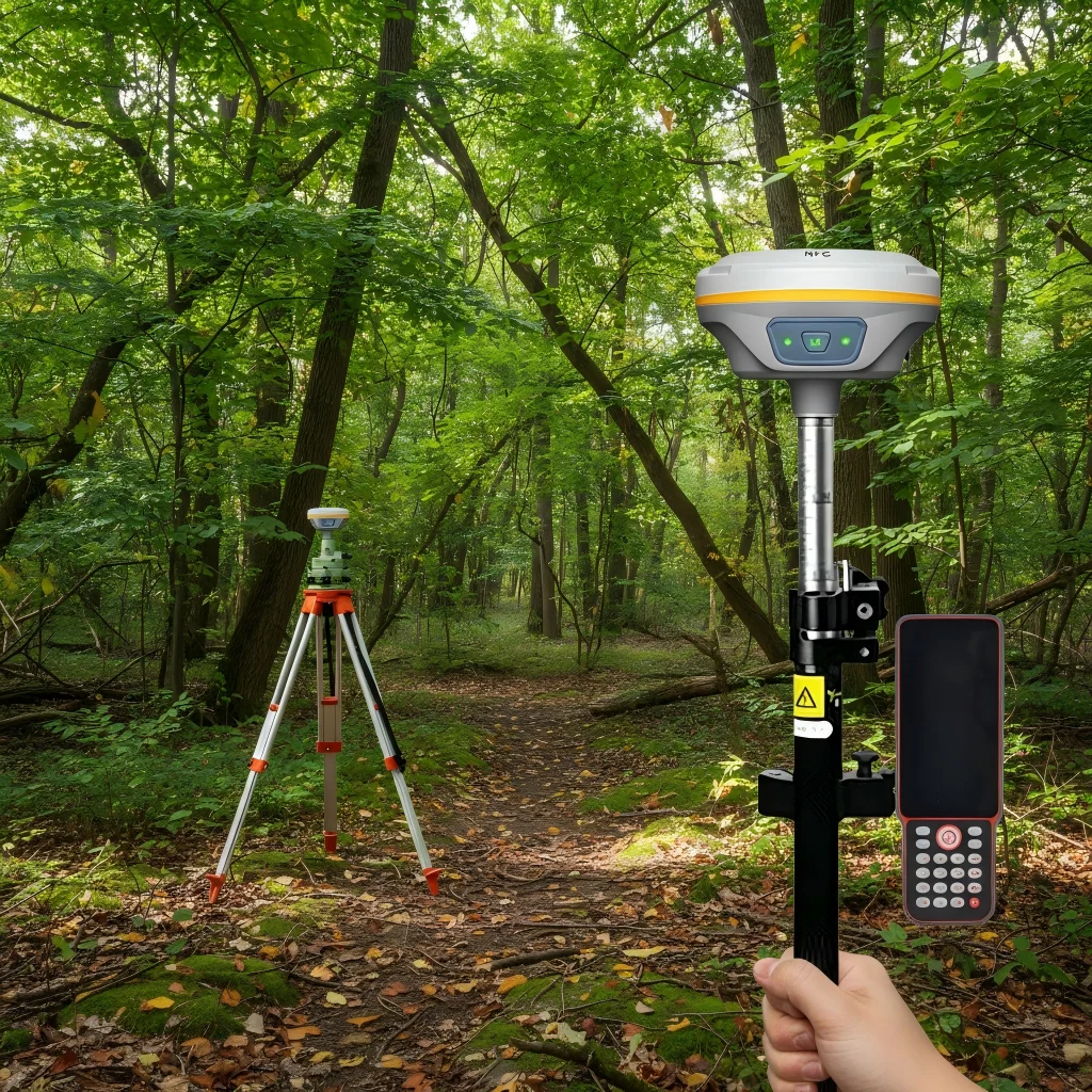 High Accuracy Comnav A10 Plus RTK GNSS Receiver Built-in UHF Radio 4G NTRIP CORS Network Surveying Instrument
