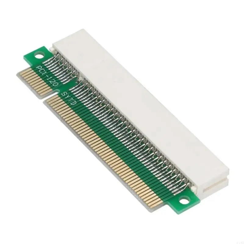 Pci macho para fêmea risers adaptador cartão extensão 180 graus ângulo 32bit cartões conversão reta para 1u chassi f19e