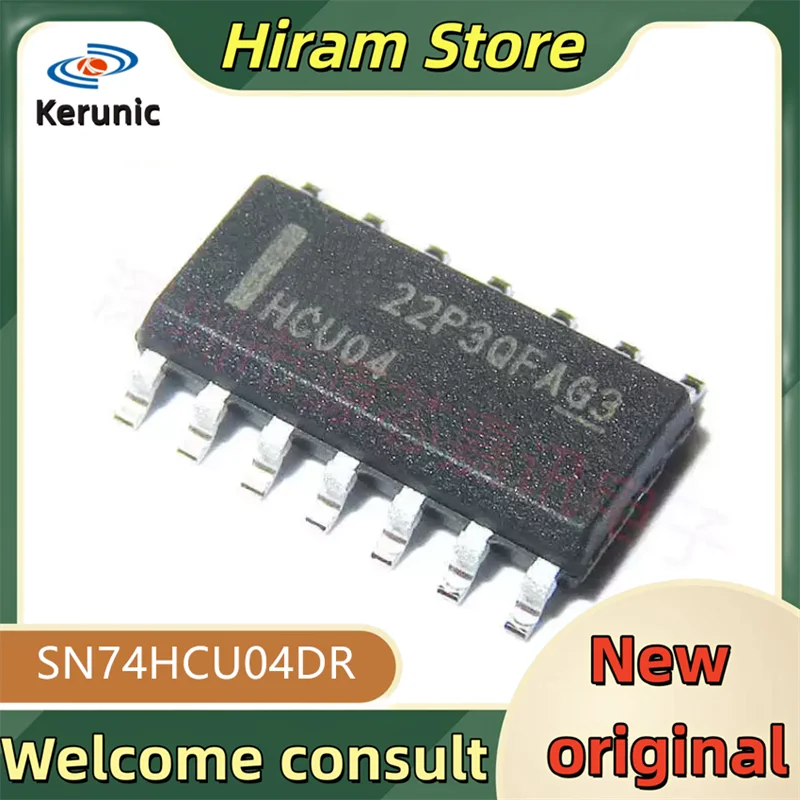 10PCS HCU04 New and original SN74HCU04DR SN74HCU04D SN74HCU04 74HCU04 SOP-14