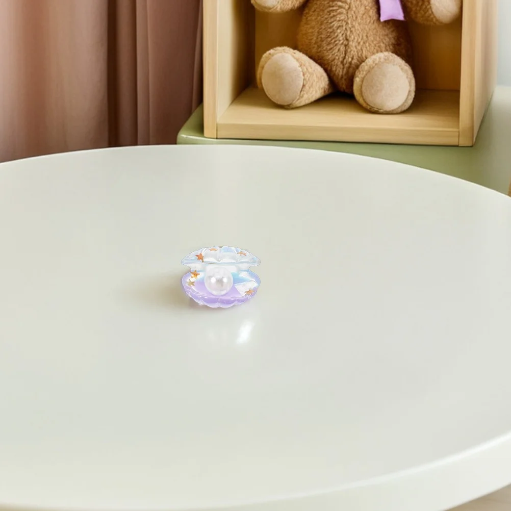 

25 шт. светящиеся в темноте смоляные жемчужные ракушки, подвески, крошечные украшения из ракушек, сделай сам, миниатюрные сказочные садовые пейзажные аксессуары