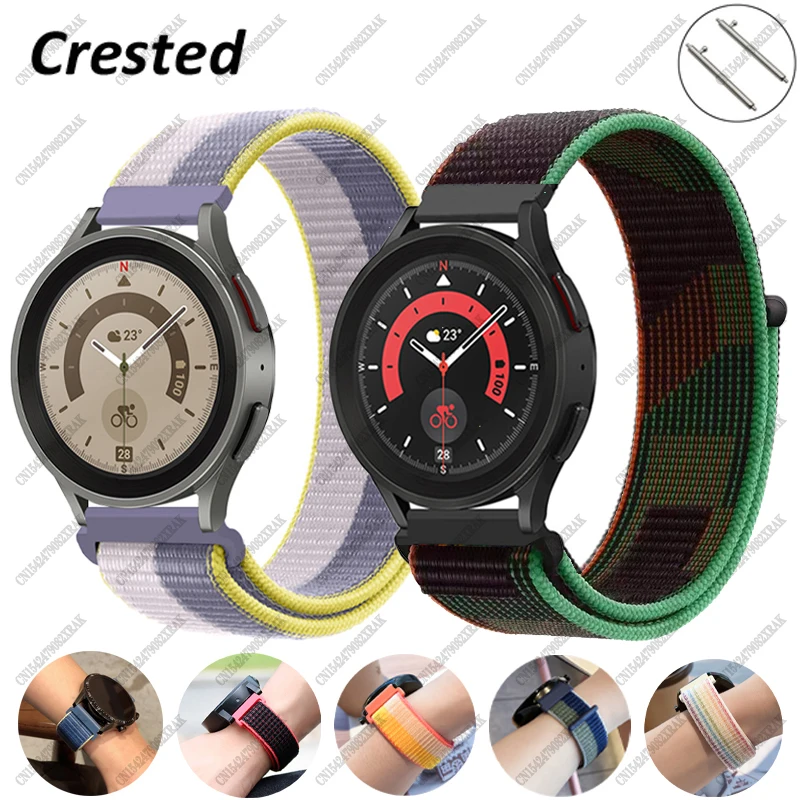 

18MM Sports Nylon Loop Band For Xiaomi Mi Smart Watch Straps Women Bracelet For Garmin Vivoactive 4S/Venu 2s Correa Wristband