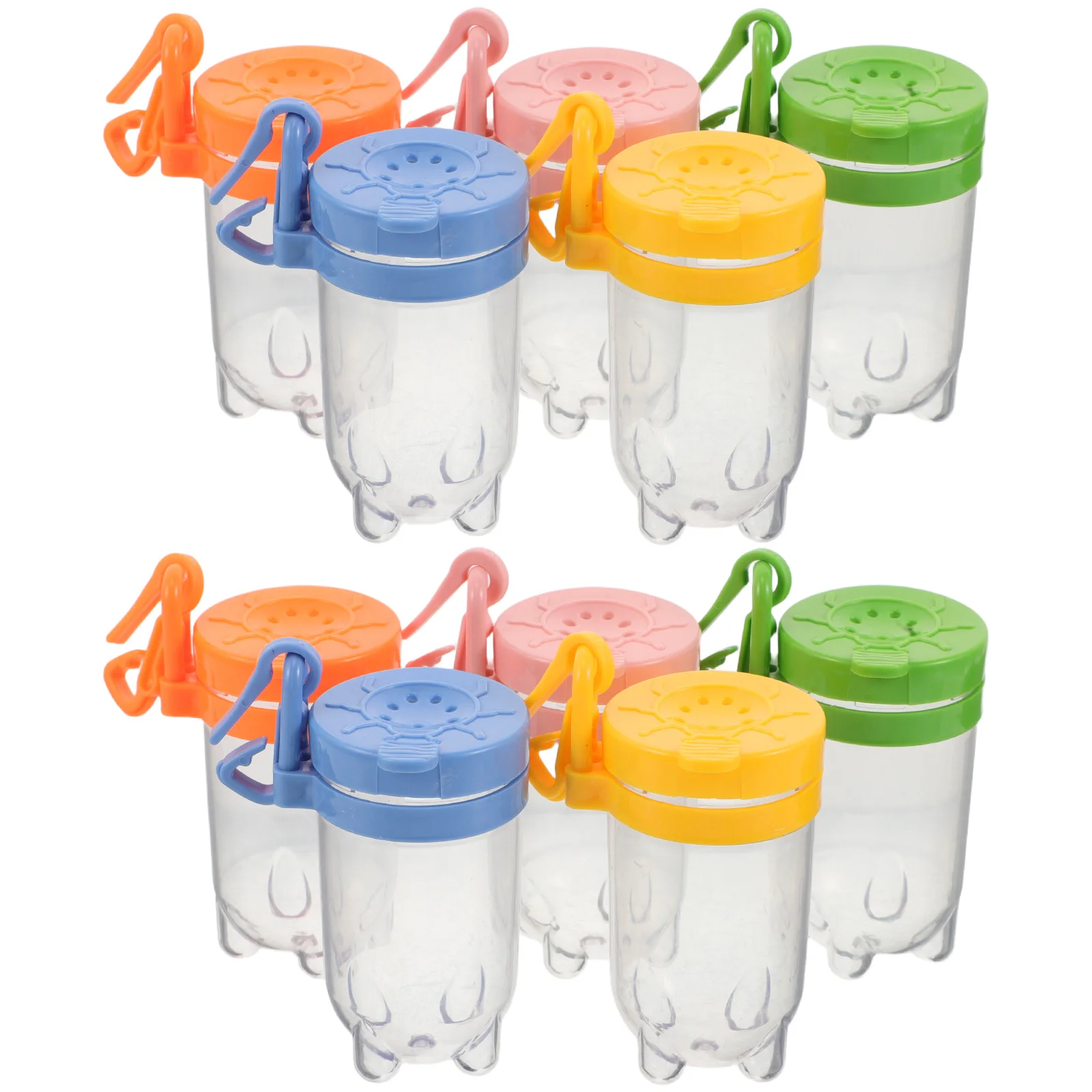 

10pcs Insect Observation Box For Kids Transparent Plastic Bug Viewer Container Outdoor Exploration Tool Hanging