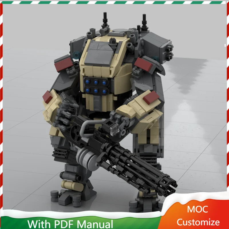

900 PCS Hot Selling Battle Series Mega Duty Robot Model Custom DIY Educational Collection Creative Assembly Kids Christmas Gifts