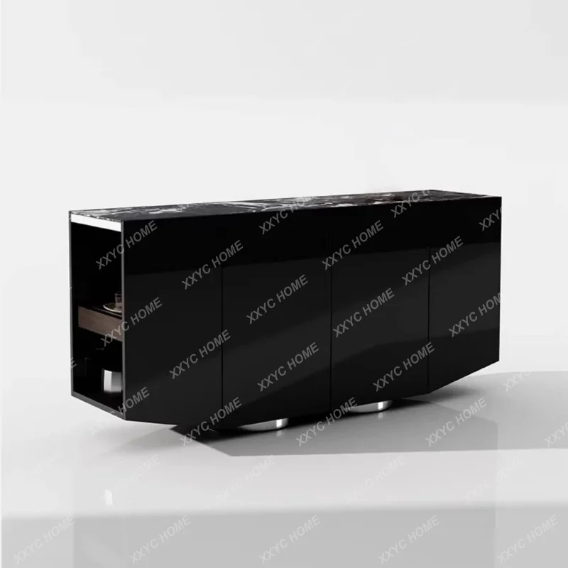 XXModern simple side cabine minimalist door cabinet luxury high-end shoe cabinet