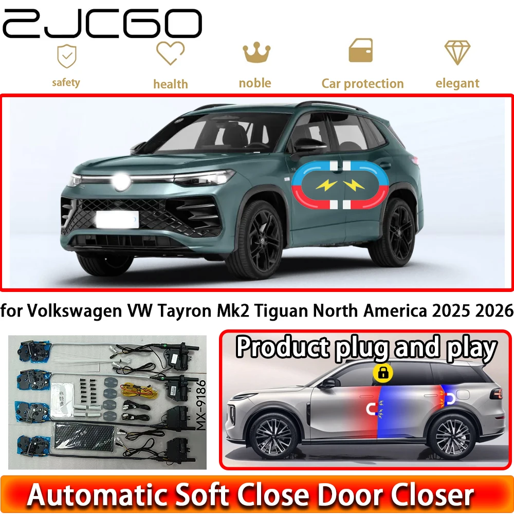 

Система автоматического плавного закрывания дверей (Soft Close) для Volkswagen VW Tayron Mk2 Tiguan (Северная Америка) 2025-2026: легкое и плавное закрывание дверей