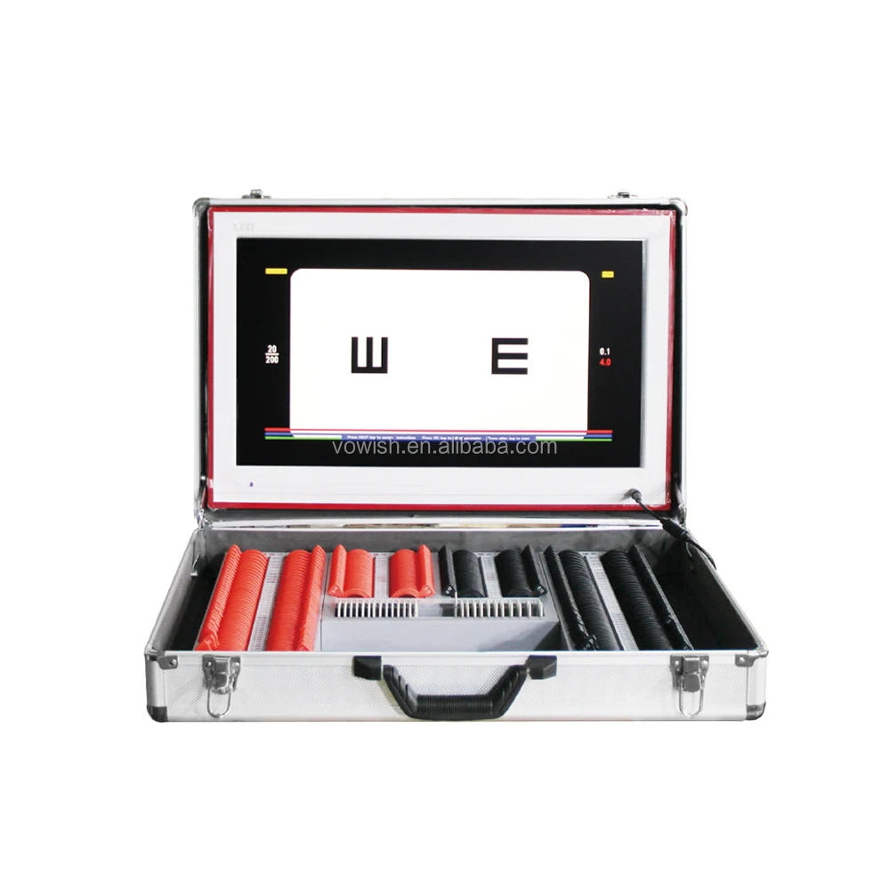 

optical testing charts Lcd Vision Eye Chart LCD-20 LCD Visual Panel Chart 21.5 INCH MONITOR