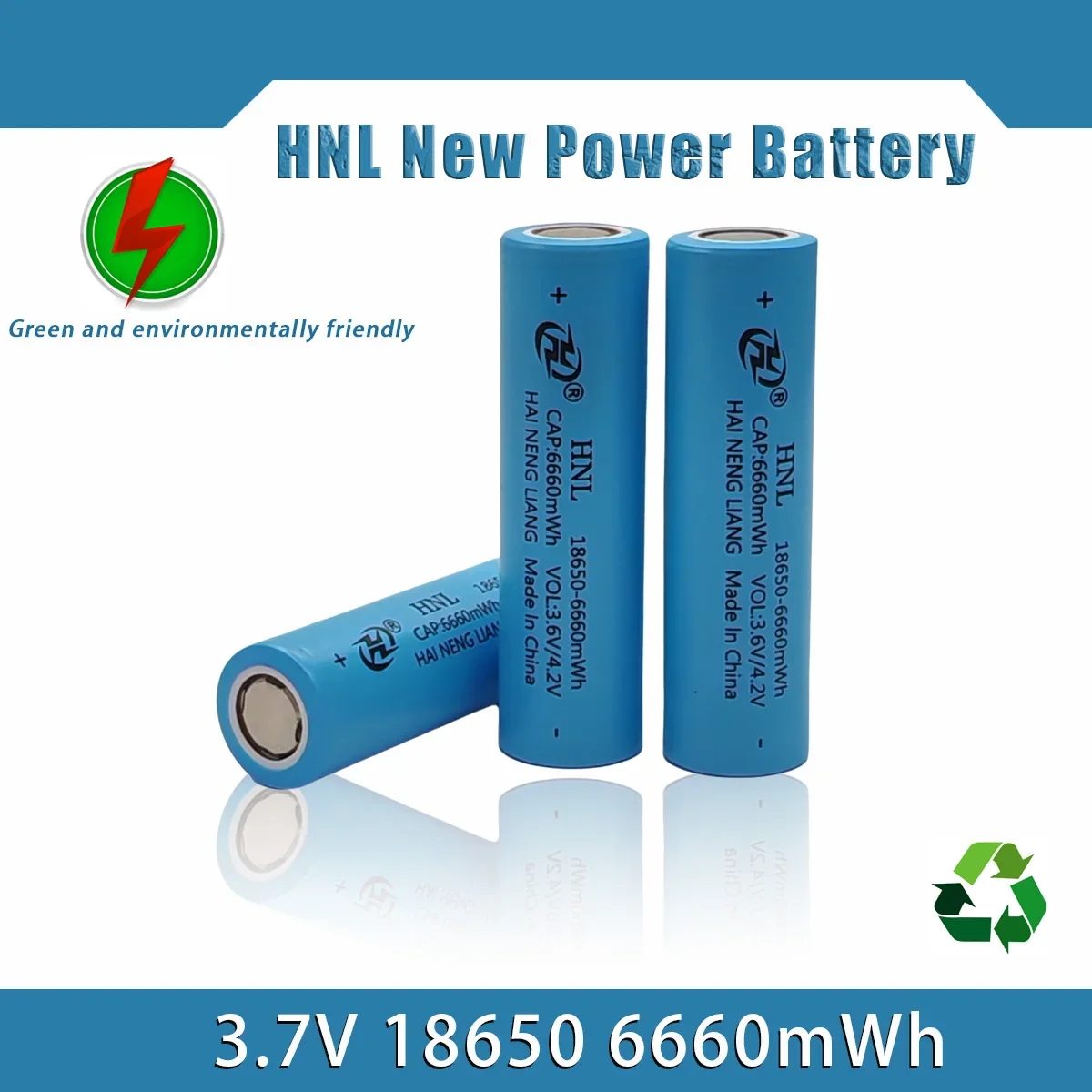 

18650 3.7V 6660mWhHNL New Power Battery Lithium Rechargeable Battery Suitable for GTL Evrefire Flashlight Battery Electric