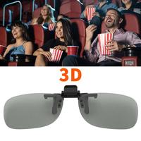 3D Glasses For Movie Cinema Clip On Type Passive Circular Clip Universal 3D Glasses Not suitable for TV Projectors Computers