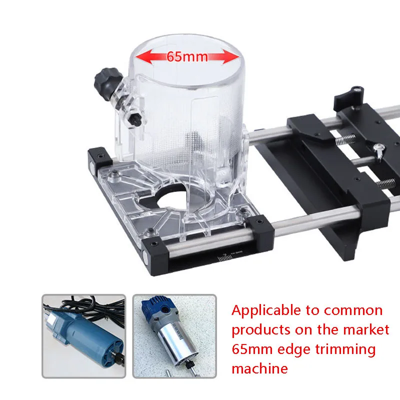 Trimming Machine Slotting Backer Fine-Tuning Bracke Positioningt  Ruler Linear Guide Woodworking Slotter Track