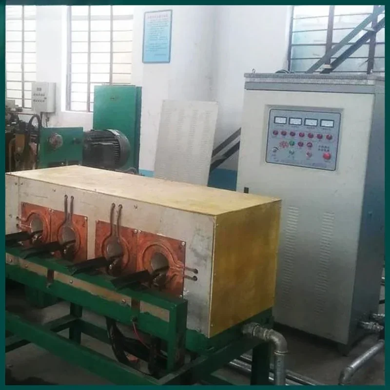 Warm Die Forging Induction Heating Machine for Bar Steel Preheating Forging