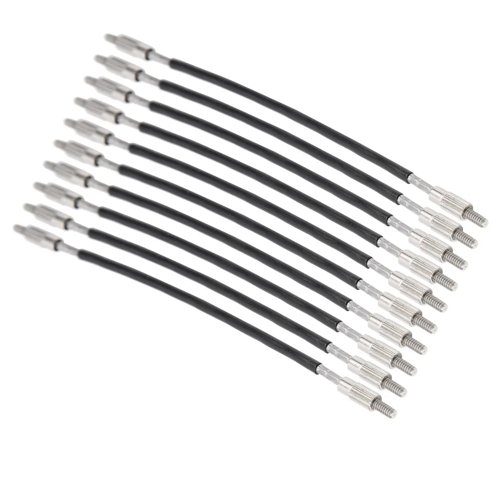 10PCS Steel Material Viola Tailgut Non-Slip Tailpiece Cord Viola Tailcord Viola Replacement Accessories For Viola Playing