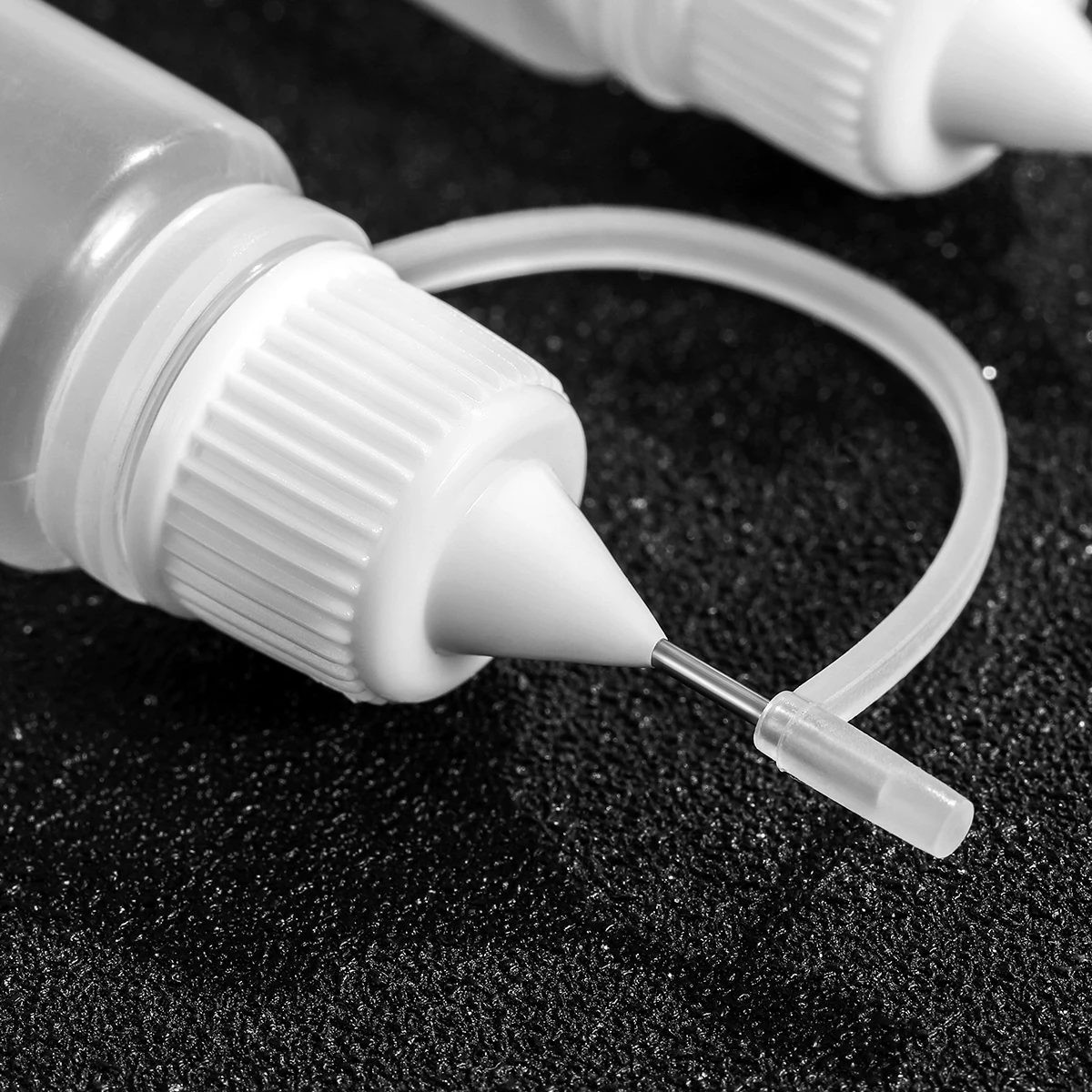 

10pcs Plastic Squeeze Glue Applicator Dropper 03oz 10ml Needle Tip Empty Bottles for Quilling Projects Handmade Crafts