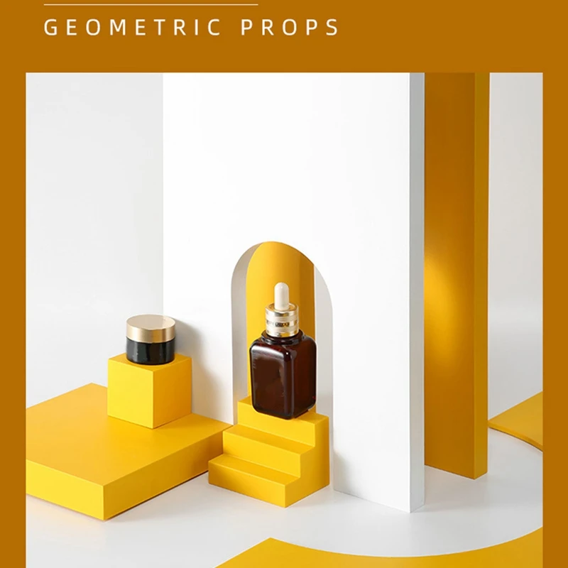 Multifunction Portable Convenient Photo Props Geometric Square Photography Props Scenes Photography