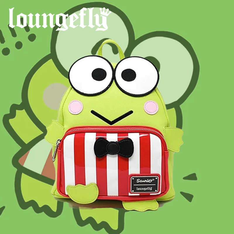 

Loungefly X Sanrio series Kuromi Hello Kitty Keroppi My Melody Cosplay Mini Backpack