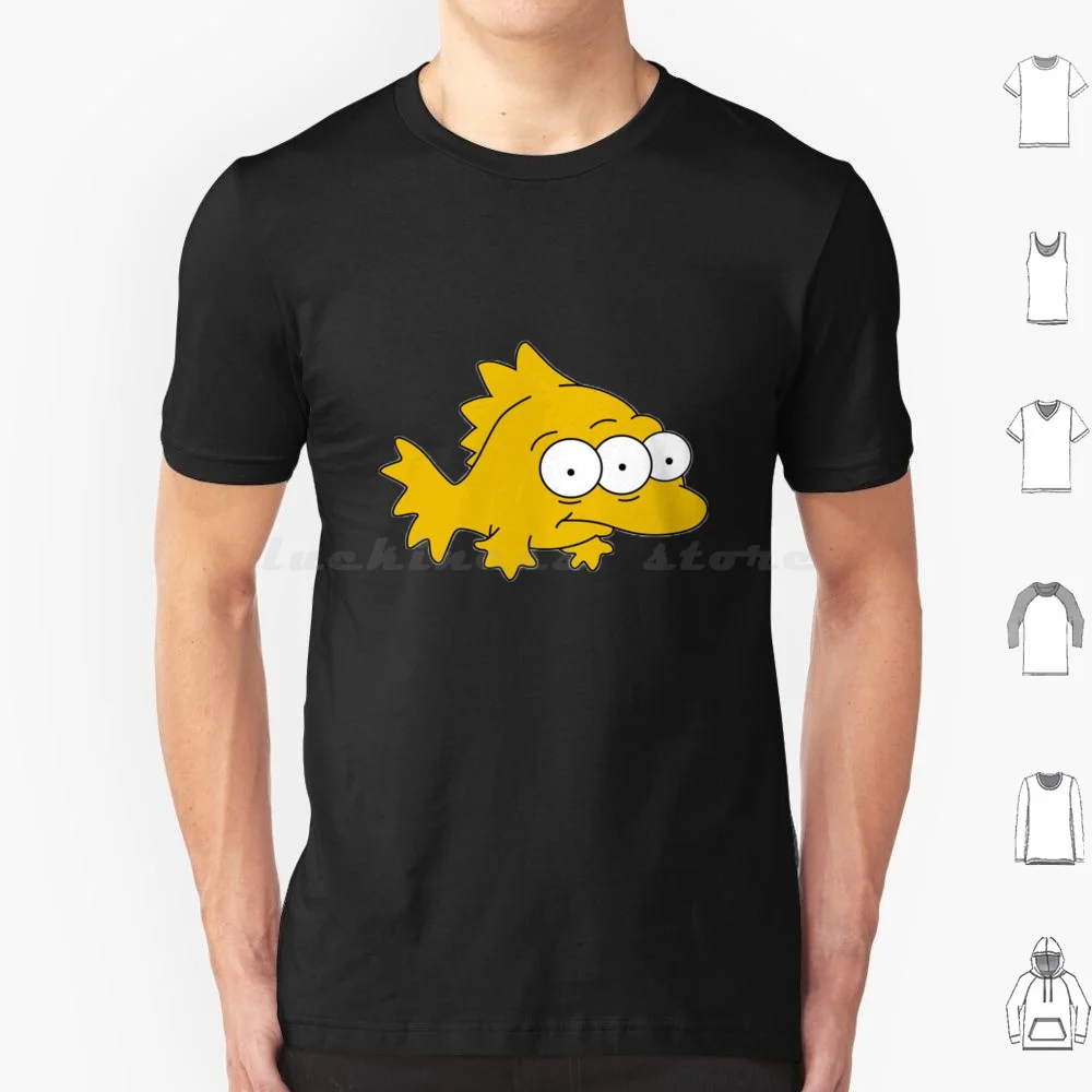 Three Eyed Fish T Shirt Cotton Men Women DIY Print Hans Moleman The Hans Moleman Cowabunga 90s Bart Marge Homer Maggie Lisa