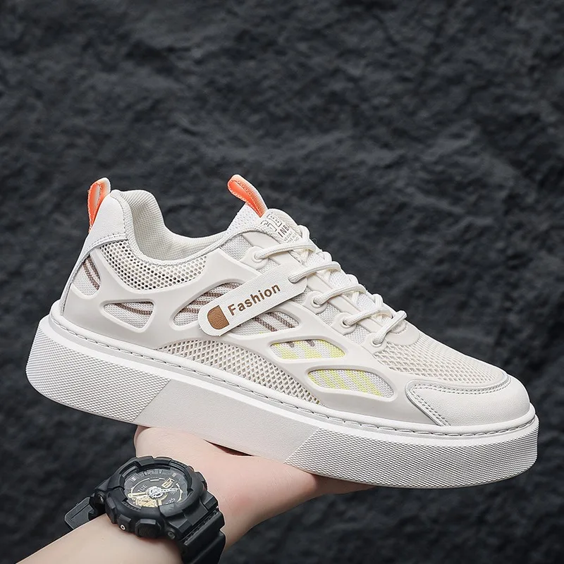 platform white shoes sports casual shoe for man Breathable knitted shoes running designer sneaker herren