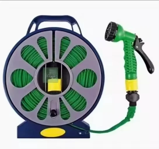 Turntable water pipe 15MPVC garden water pipe, household high pressure car wash water gun garden set tools