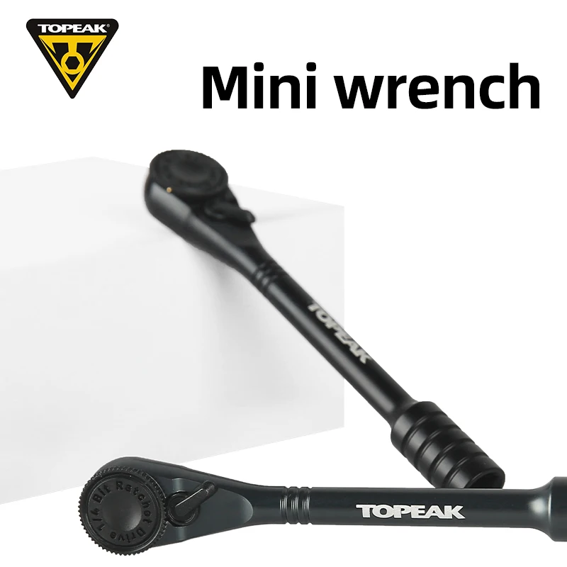 Topeak TT2629/TT2630 Ratchet Wrench Tool Bike Repair Tool Ultra-lightweight CNC Machined Aluminum Magnetic Bit Holder No Bit