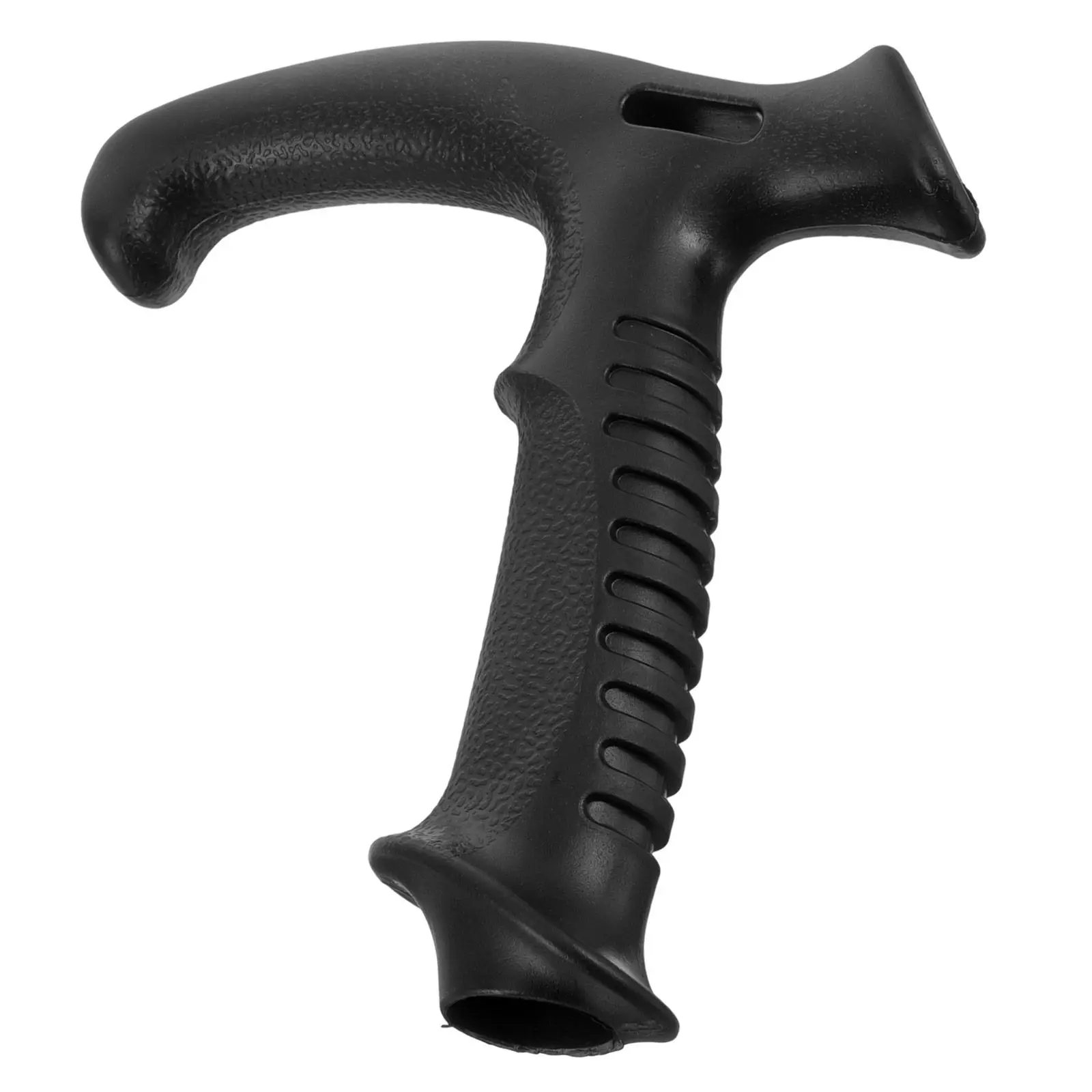 Handmade Plastic Stick Handle T Shape Walking Replacement Cane Head for Outdoor Hiking Trekking Polished Hardwood