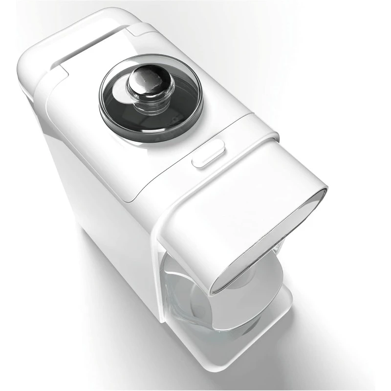 صانع الحليب غير المصقول مع خلاط يدوي Intermix Frother الحليب 6 في 1 آلة صنع الحليب ذات القائمة على نباتية وظيفة التنظيف التلقائي