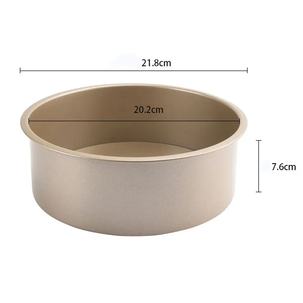 Geetest Non-stick Cheesecake Pan Springform Pan with Removable Bottom/Leakproof Cake Pan Kitchen Accessories 6/8inch