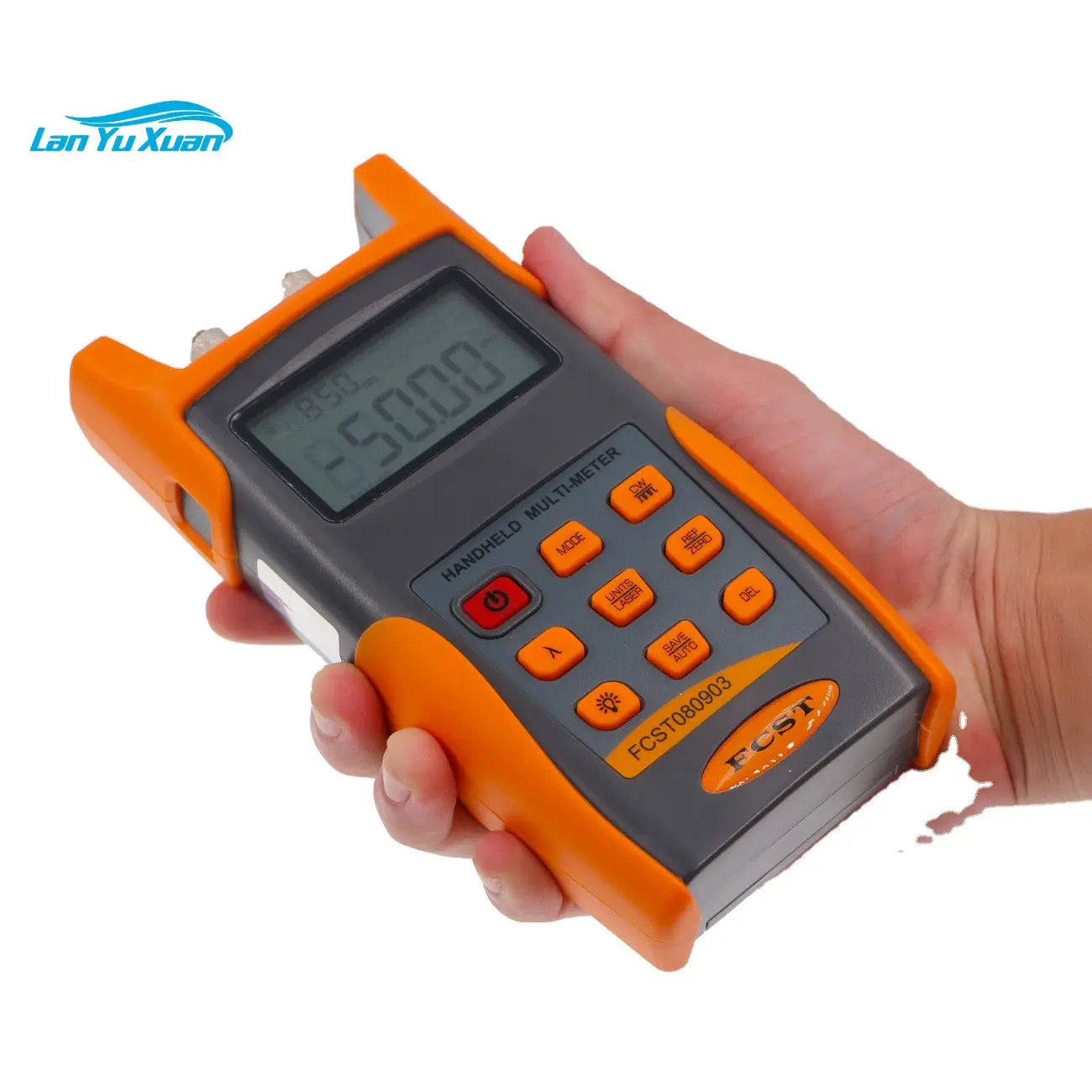 FCST080903 SC FC LC ST Handheld Fiber Optic Power Meter with Light Source for FTTH  Test