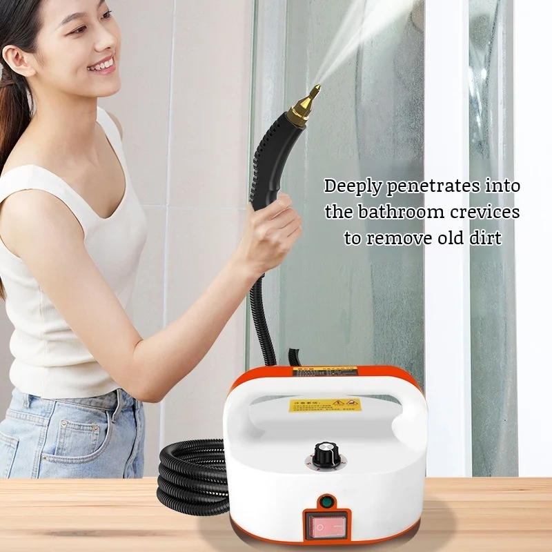 Domestic multifunctional steam cleaner with hightemperature and highefficiency ultrasonic cleaning