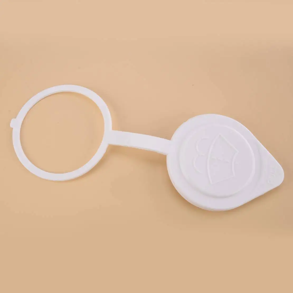 MR597536 limpiaparabrisas lavadora depósito de líquido tapa de tanque cubierta de plástico blanco apto para Mitsubishi Lancer Outlander