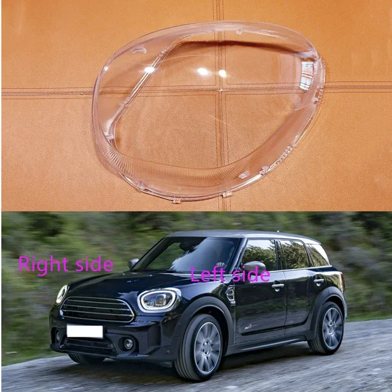 For BMW MINI Cooper R60 2017 2018 2019 2020 2021 Car Headlight Shell Headlight cover Headlamp Lens Headlight Glass Auto Cover