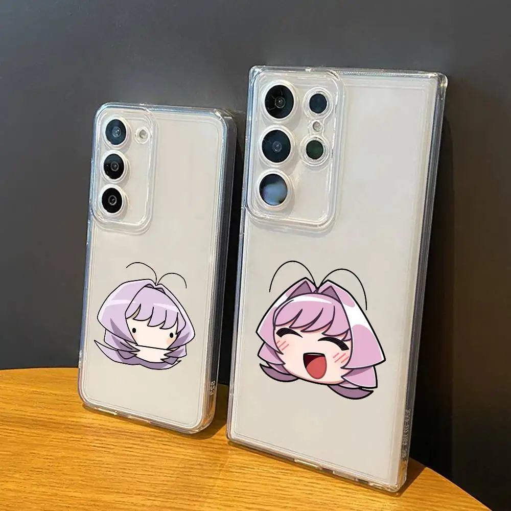 Osana Najimi  Cute  Phone Case For Samsung Galaxy S24 S25 S23 S22 S21Transparent Case Cover