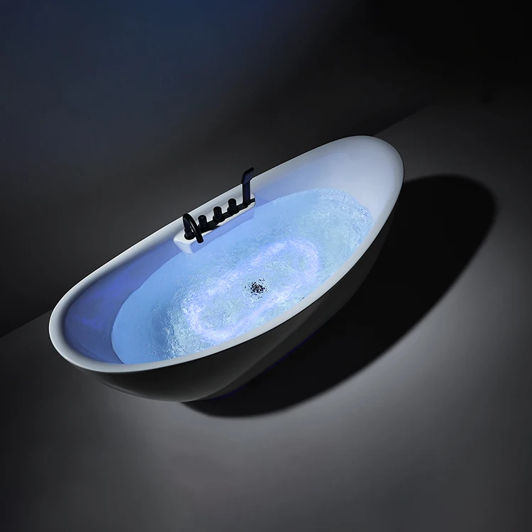 

Отдельно стоящая уличная акриловая ванна 1,8 м, современный дизайн, установка фартука, массажный воздушный пузырь, спа для отелей