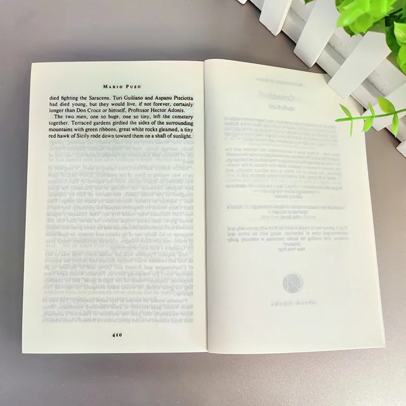 صقلية النسخة الإنجليزية الصقلية Godfat ماريو بوزو الكتب الإنجليزية Libros Livros الأعمال الأدبية الكلاسيكية #3