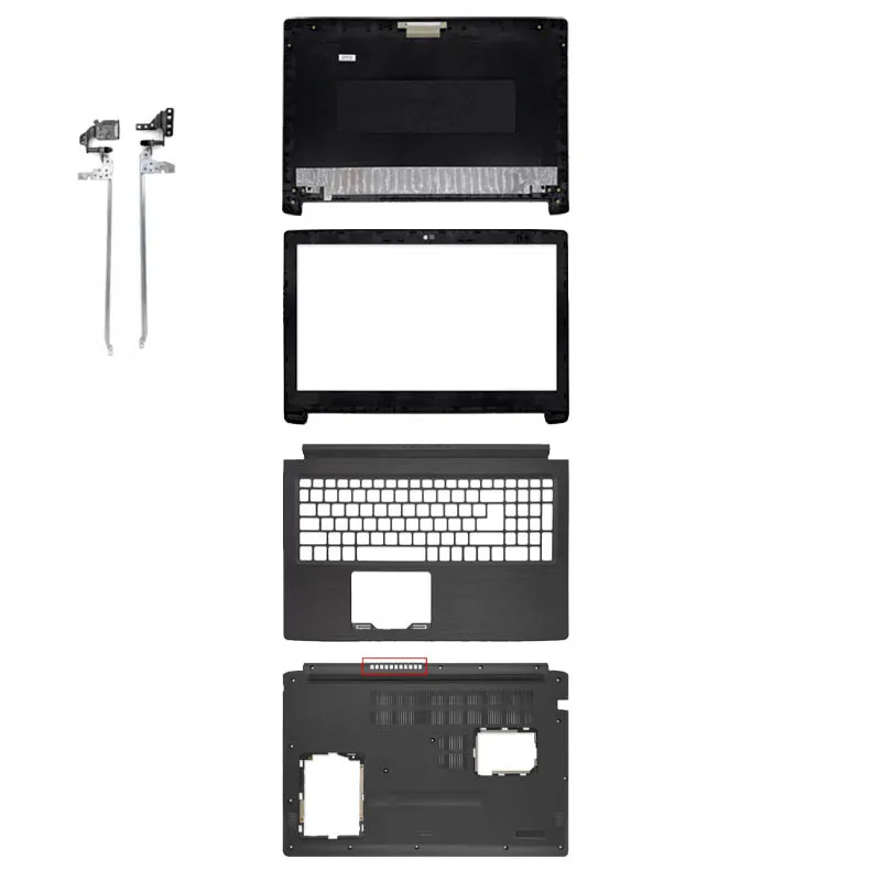 

For Acer Aspire 5 A515-51 A615-51 A315-53 A315-41 Laptop LCD Screen Back Cover Front Bezel Palmrest Bottom Case Hinges