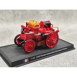 AMER 1/43 French 1900 Pompe Automobile Alloy Fire Engine Car Model Holiday Gifts Toy Collection Static Display