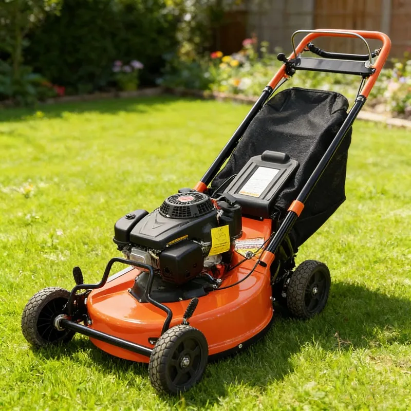 

XMSJ Factory Wholesale 4 Stroke Self Propelled Lawn Mowers 630mm Garden Wireless Grass Cutting Machine Petrol Push Gas Lawnmower
