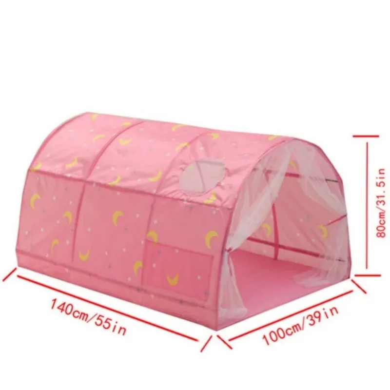 Tente De Jeu Enfant Intérieur & Extérieur – Grande Maison Château 120×105×128 Cm, Idéale Anniversaire, Lecture & Aventure Garçons Filles