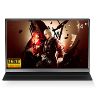 14 Inch  Portable Monitor 16: 10 IPS HDMI Typec For Laptop XBox PS4/5 Switch Cell Phone Computer Extension Office Display