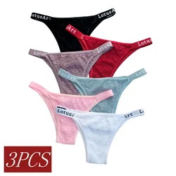 3PCS/Set Women Lace Panties Sexy Brazilian Panties Female Underpant Low Waist Panty Girls Underwear Fashion Intimates