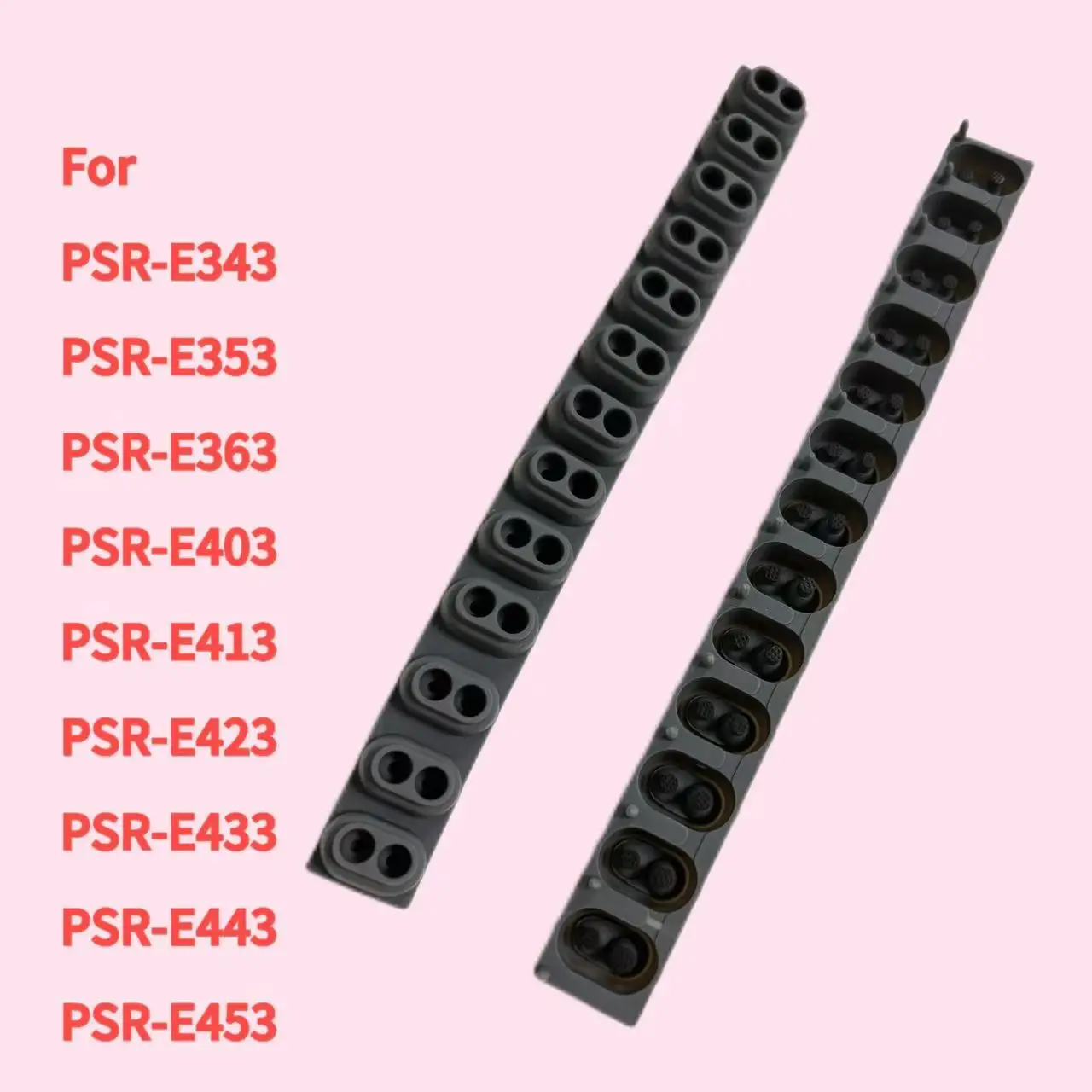 For Yamaha PSR-E343 PSR-E353 PSR-E363 PSR-E403 PSR-E413 PSR-E423 PSR-E433 PSR-E443 PSR-E453 Conductive Rubber