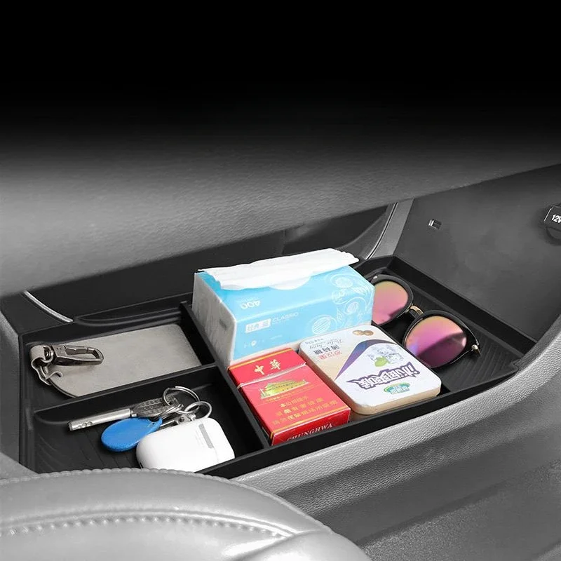TPE Storage Box Under The Center Console for BAIC MOTOR BJ30 24-25 Car Interior Decoration Modification Protection Accessories