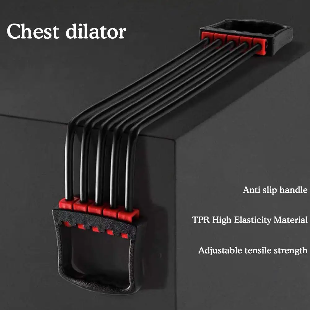 Elastic Expander Resistance Bands Rubber Chest Expander Fitness Equipment Sport Chest Workout Adjustable Muscle Strengthene J4V6