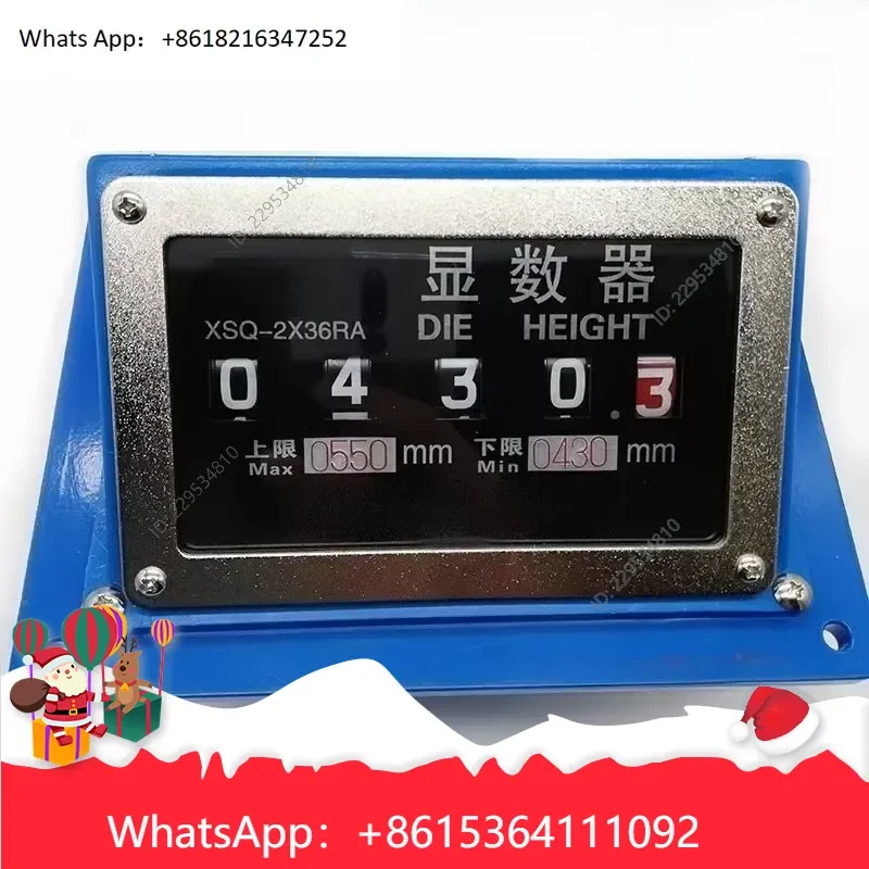 1pc for XSQ-35/100 Die Height Indicator XSQ-1L Punch Display XSQ-2X36R/L Compatible For Model,practical use