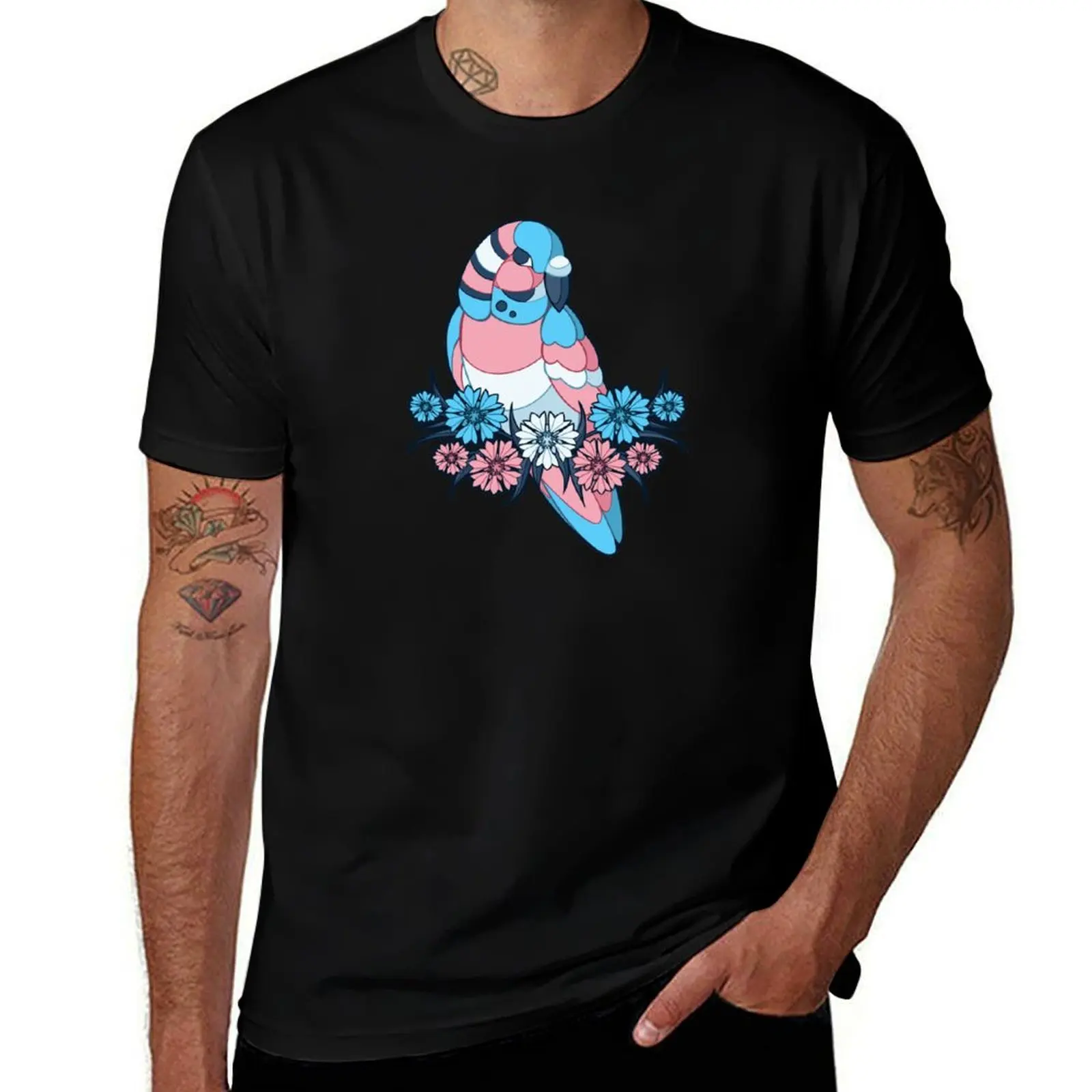 Pride Birds - Transgender T-Shirt t shirts for man pack white man t shirt luxury T-Shirt