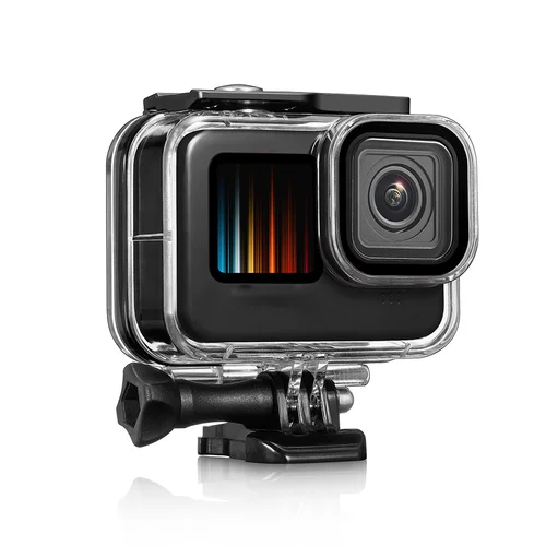 Imagen 2 del producto Hero 13/12/11/10/9 carcasas impermeables carcasa subacuática de buceo para GoPro Hero 13 12 11 10 9 accesorios de Cámara de Acción negra