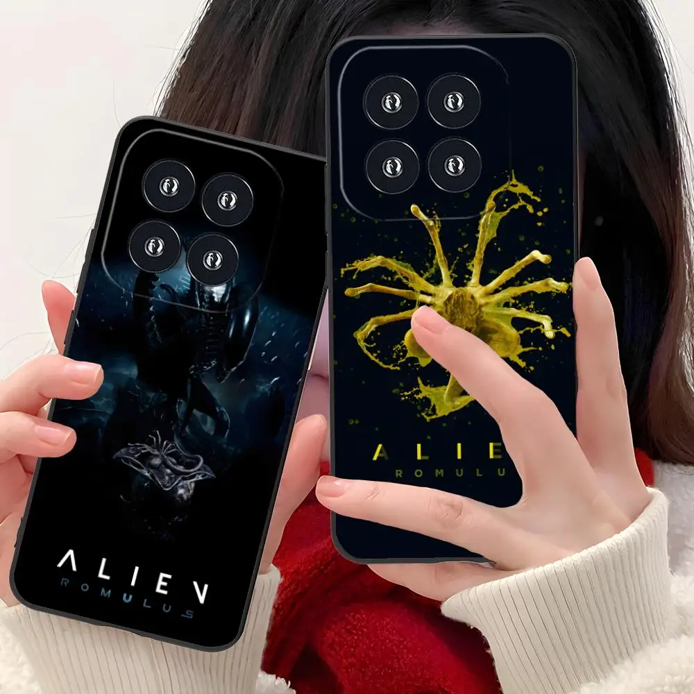 Alien Romulus Capa de telefone celular para Xiaomi 15 14 13 12 Mi 11 T Ultra Lite Pro S X 5G Capa de impressão colorida Capa bonita